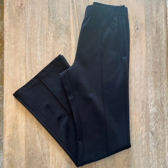 Tory Burch Double Knit Flare Track Pants - Picture 8 of 11